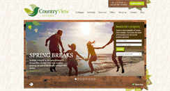 Desktop Screenshot of countryviewcottages.co.uk